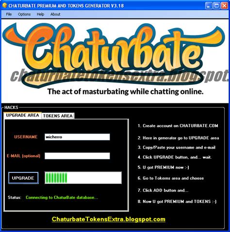 Easily generate without the use of any software. . How to get chaturbate tokens for free